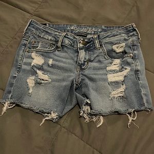 American Eagle super low shortie, size 4